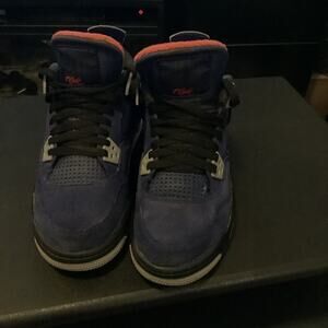 Air Jordan 4 Retro Winterized Loyal Blue Sz Yth 6.5/WMNS 8 No Box